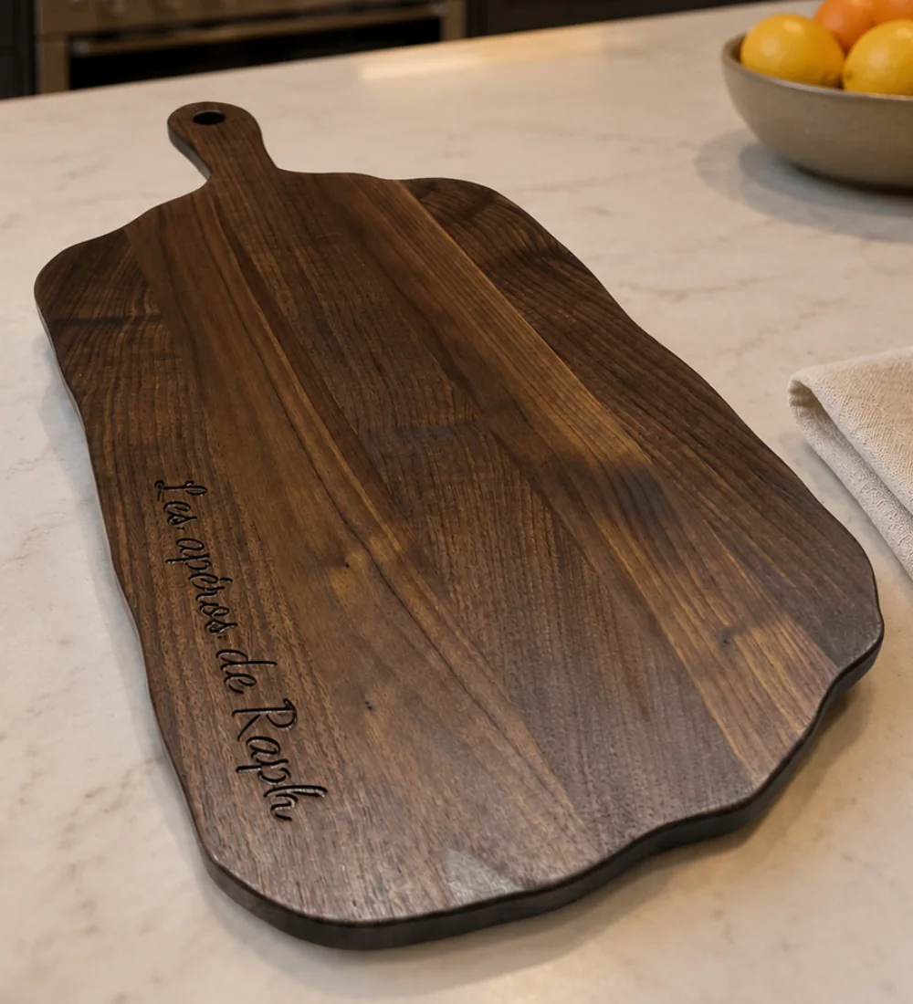 Planche à découper en bois